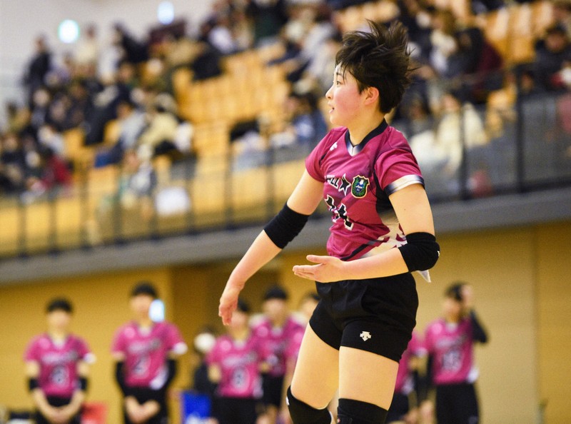 金蘭会の中山沙也選手＝東京都八王子市で2025年2月22日、高橋将平撮影