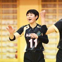 下北沢成徳の土岐陽夏選手＝東京都八王子市で2025年2月22日、高橋将平撮影