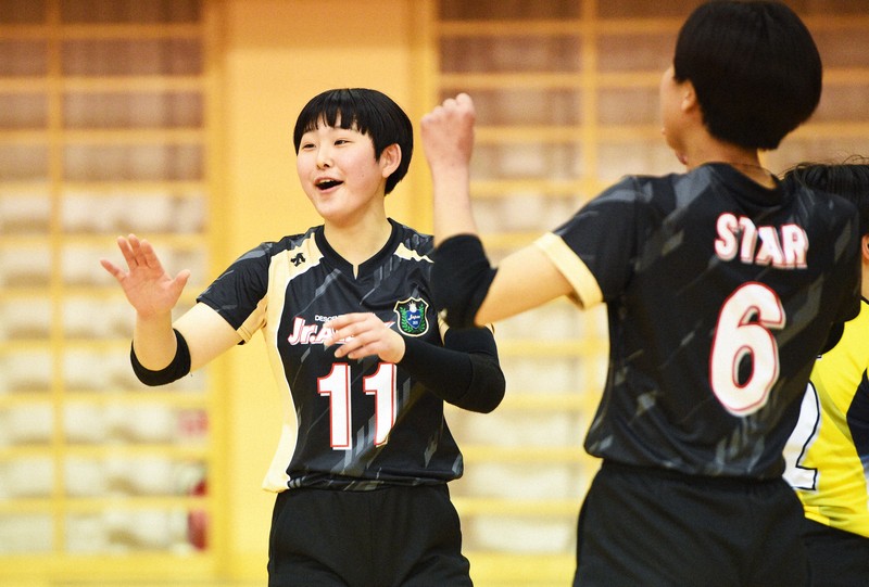 下北沢成徳の土岐陽夏選手＝東京都八王子市で2025年2月22日、高橋将平撮影