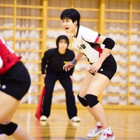 下北沢成徳の荻野明花選手＝東京都八王子市で2025年2月22日、高橋将平撮影