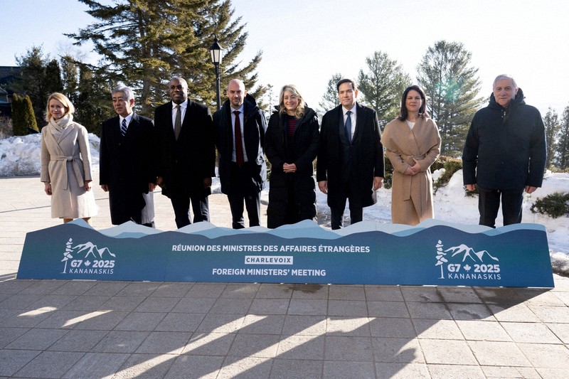G7外相、ロシアに停戦合意を要求 共同声明で さらなる制裁も議論