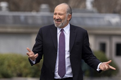 ラトニック米商務長官＝ワシントンで2025年3月13日、AP