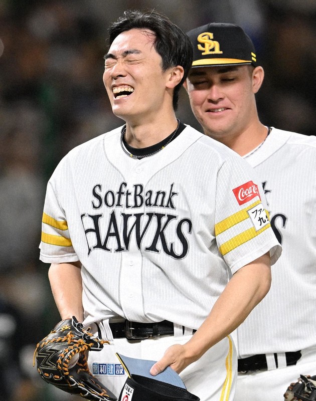 元ソフトバンク・和田毅さんが引退試合 最後は後輩・清宮から