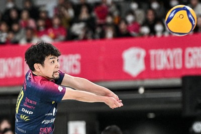 エースグレベア：柳田将洋「二つの気持ちある」 東京GB、初の