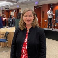 米連邦準備制度理事会（FRB）理事のボウマン氏＝2024年7月、米イリノイ州（ロイター＝共同）