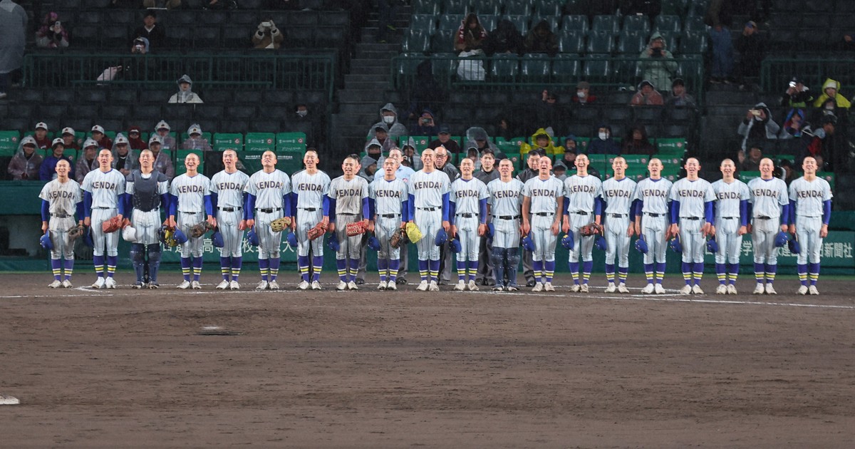 明徳義塾－健大高崎（1回戦）センバツ高校野球2025 [写真特集1/22