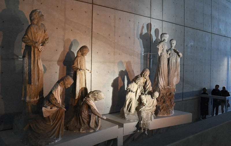 外尾氏制作・石こう像「歌う天使たち」 サグラダ・ファミリアから京都