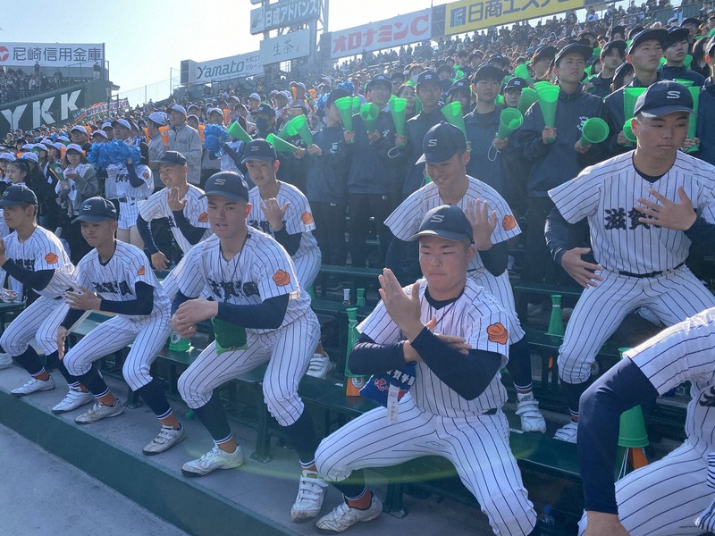 浦和実－滋賀学園（1回戦）センバツ高校野球2025 [写真特集22/21