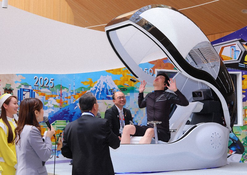 進化した人間洗濯機 大阪・関西万博 | 毎日新聞