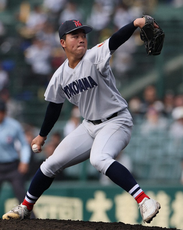 横浜ー沖縄尚学（2回戦）センバツ高校野球2025 [写真特集1/22