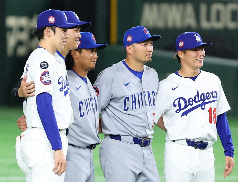 15歳のニュース 米大リーグ開幕戦 東京シリーズ 日本5投手、投打で躍動