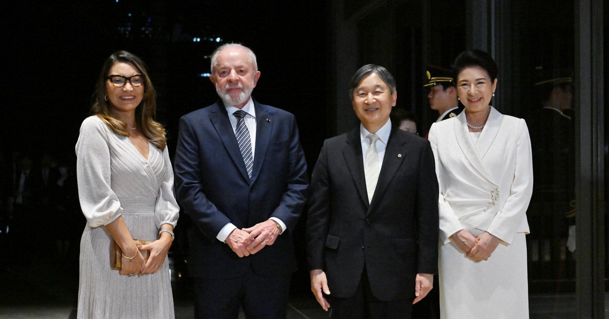 両陛下、宮中晩さん会でブラジル大統領夫妻を歓迎 愛子さまも初出席