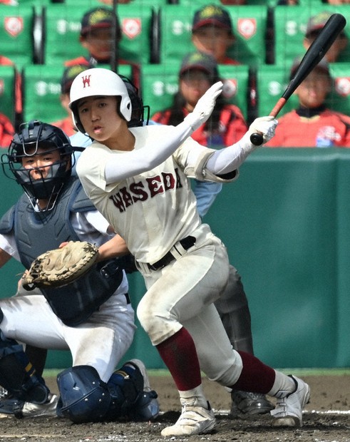 センバツ高校野球 早稲田実、8強逃す 再三の好守、スタンド沸く ／東京