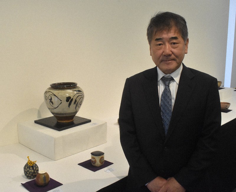 茶わんや水指など90点 五代真清水蔵六「茶陶展」 日立 ／茨城 | 毎日新聞
