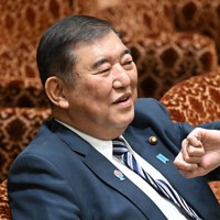 参院予算委員会に臨む石破茂首相＝国会内で2025年3月27日午前8時53分、平田明浩撮影