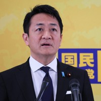 記者会見する国民民主党の玉木雄一郎代表＝国会内で2025年3月25日午前10時42分、長谷川直亮撮影