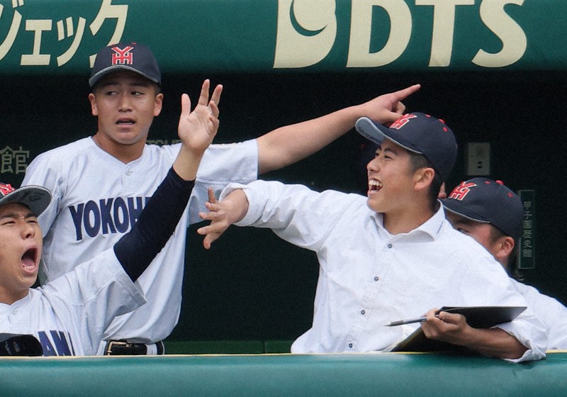 第97回選抜高校野球：第97回選抜高校野球 頂点支えたマネジャー 横浜