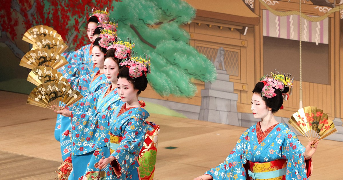 京都の花街・祇園甲部の「都をどり」 大ざらえ、にぎわい戻る | 毎日新聞