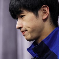 男子フリーから一夜明け、思いを語る壷井達也＝米ボストンで2025年3月30日、吉田航太撮影