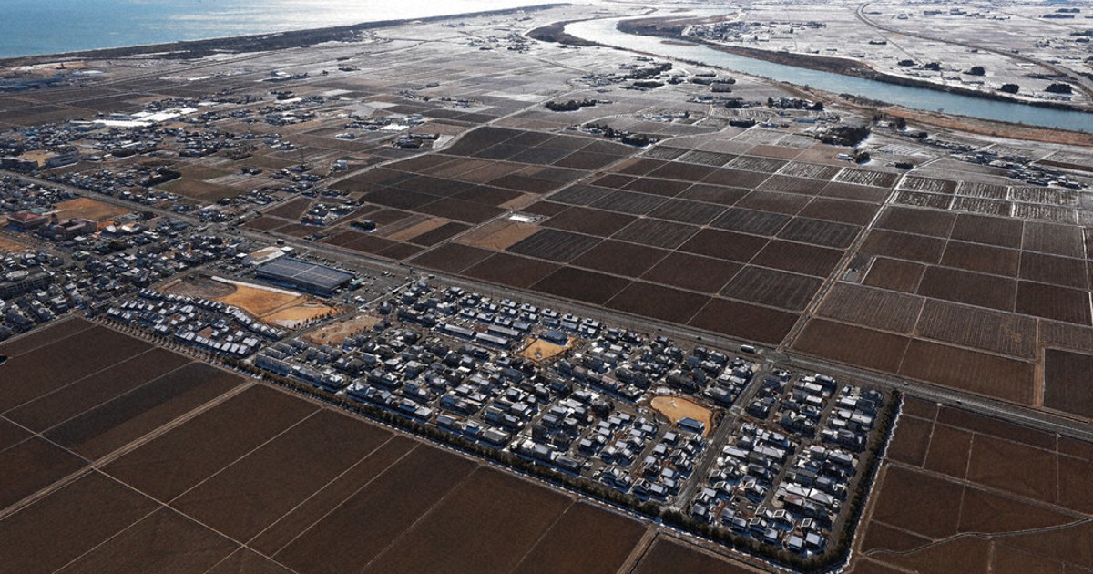 毎小ニュース：社会 東日本大震災14年 田んぼの中の古里 津波で被災