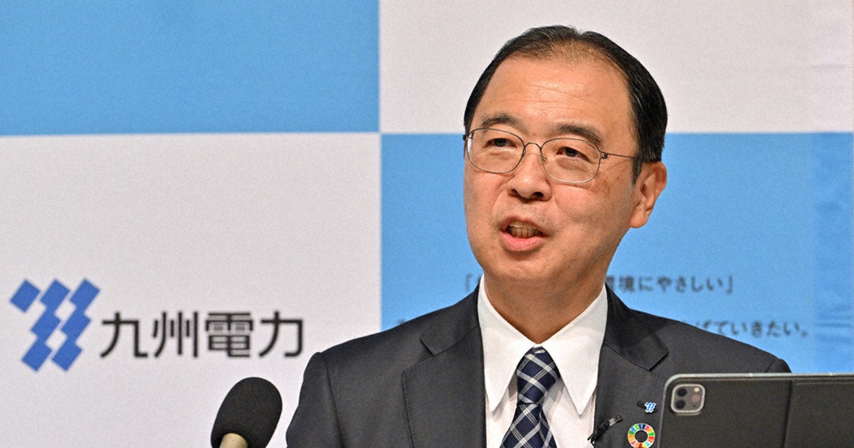 トップ登場：九州電力次期社長 西山勝氏（61） 新規電源開発に意欲