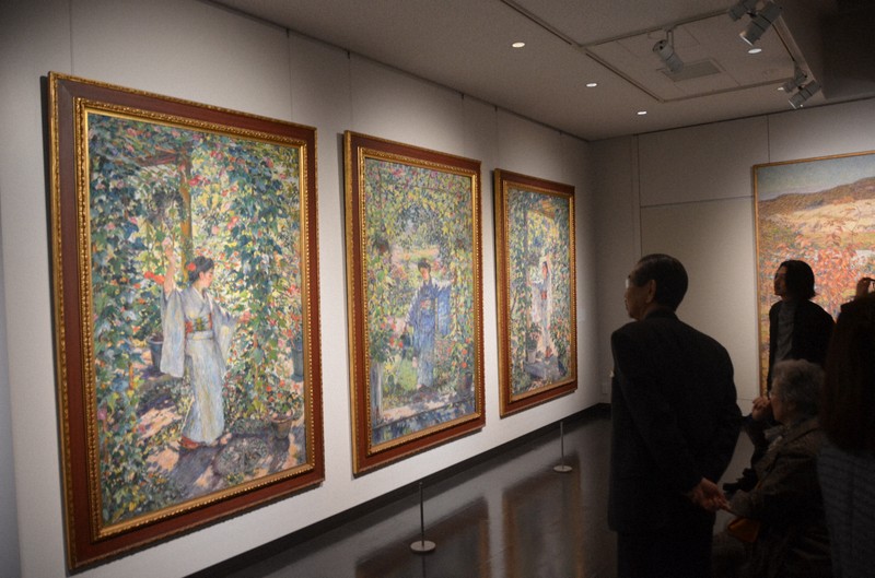 児島虎次郎、アルハンブラ宮殿、希少な画集より、新品高級額・額装付