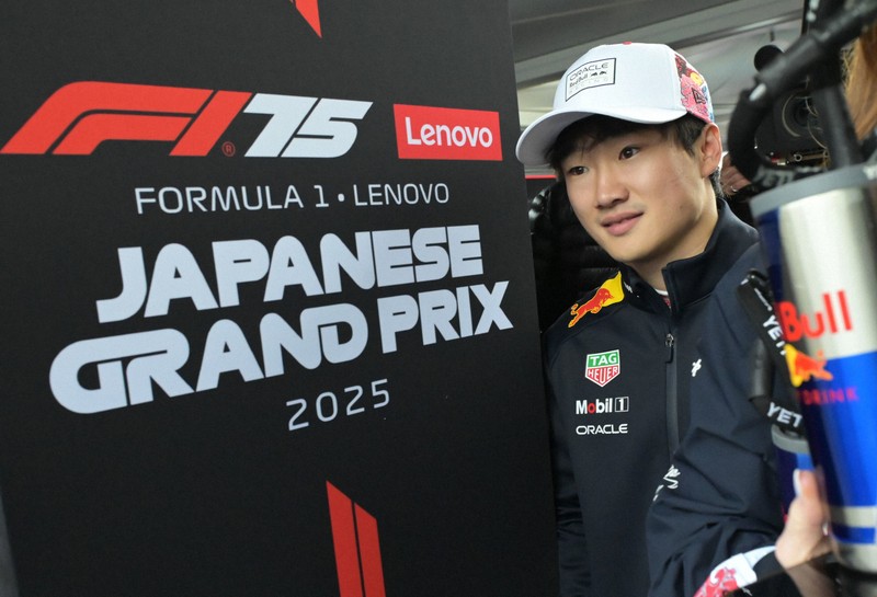 レッドブル・角田裕毅、12位にも「いっぱい学べた」 F1日本GP [写真