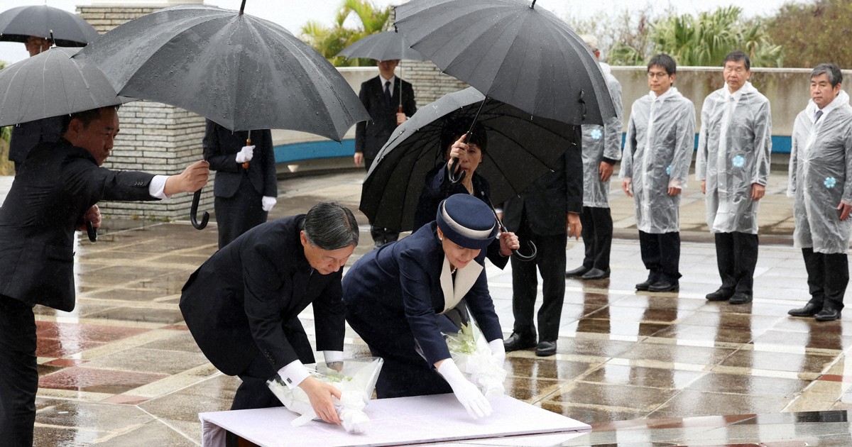 天皇、皇后両陛下が硫黄島訪問 [写真特集2/13] | 毎日新聞