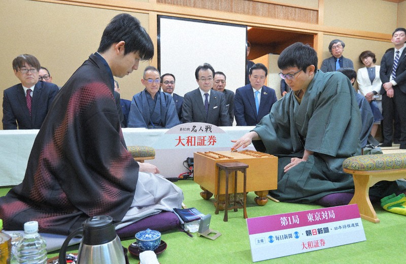 将棋：第83期名人戦 開幕 | 毎日新聞