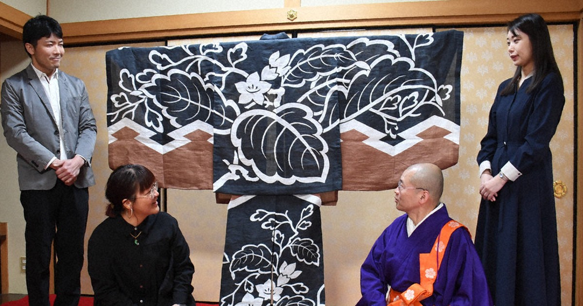 鵺」の衣装復元 壬生狂言 諫山さんデザイン 29日お披露目 ／京都
