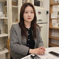 「n番部屋事件」を学生時代に告発した朴志玹さん＝ソウルで2025年3月26日午後2時10分、日下部元美撮影