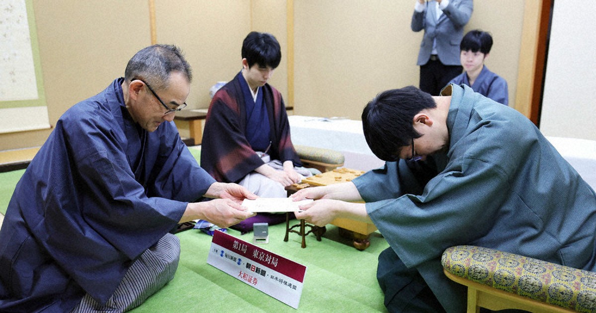 将棋：第83期名人戦 第1局 永瀬、大長考で封じ手 | 毎日新聞