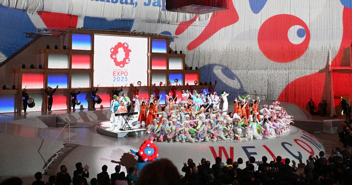 大阪・関西万博：未完の万博、きょう開幕 大阪55年ぶり 165カ国・地域