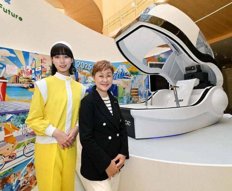 EXPO2025大阪・関西：万博の楽しさ、孫にバトン 「人間洗濯機