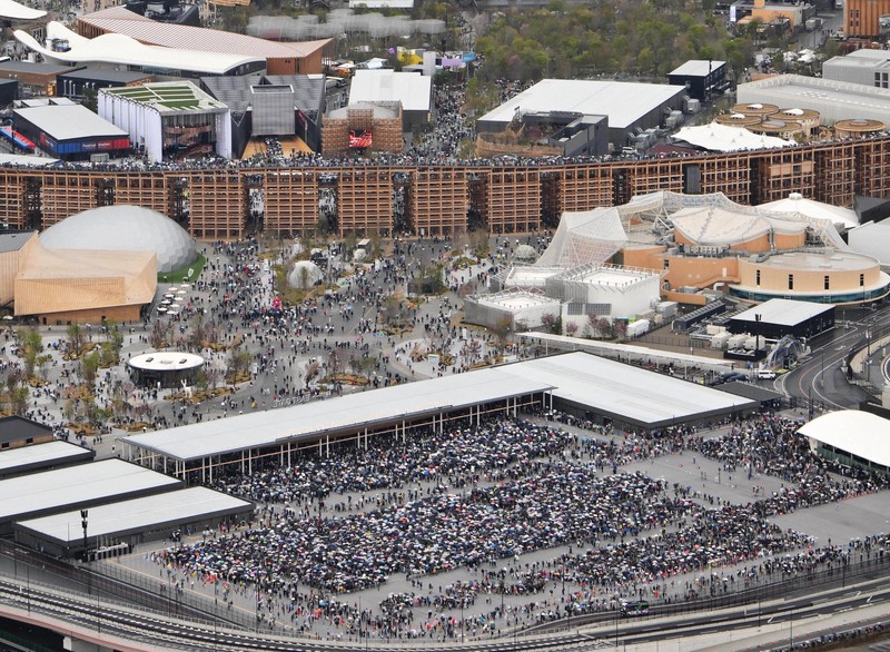 早い者勝ち値下げ！バーチャル万博コンプリートセット LIVE】閉幕まで12日！10/1の入場者は「21万3000人」万博会場の混雑具合