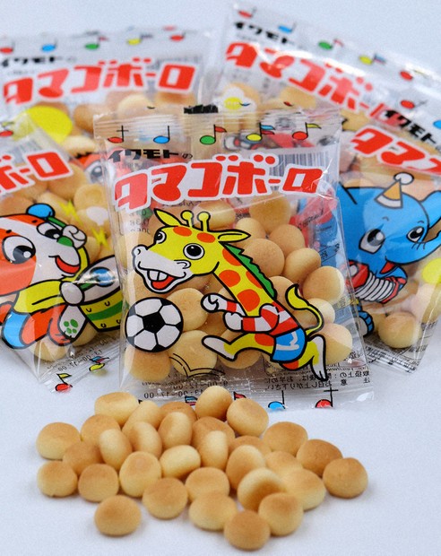 駄菓子の国：岩本製菓（愛知県稲沢市） ほろほろ食感「タマゴボーロ
