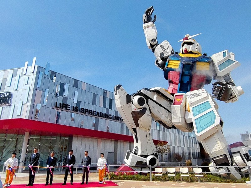 パビリオン万華鏡・EXPO2025：バンダイナムコHD ガンダム導く