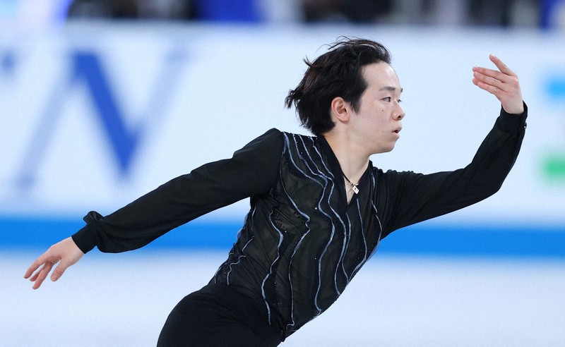 男子SP 鍵山優真4位、佐藤駿5位 フィギュア世界国別対抗戦 | 毎日新聞