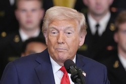 ドナルド・トランプ米大統領＝ホワイトハウスで2025年4月15日、AP