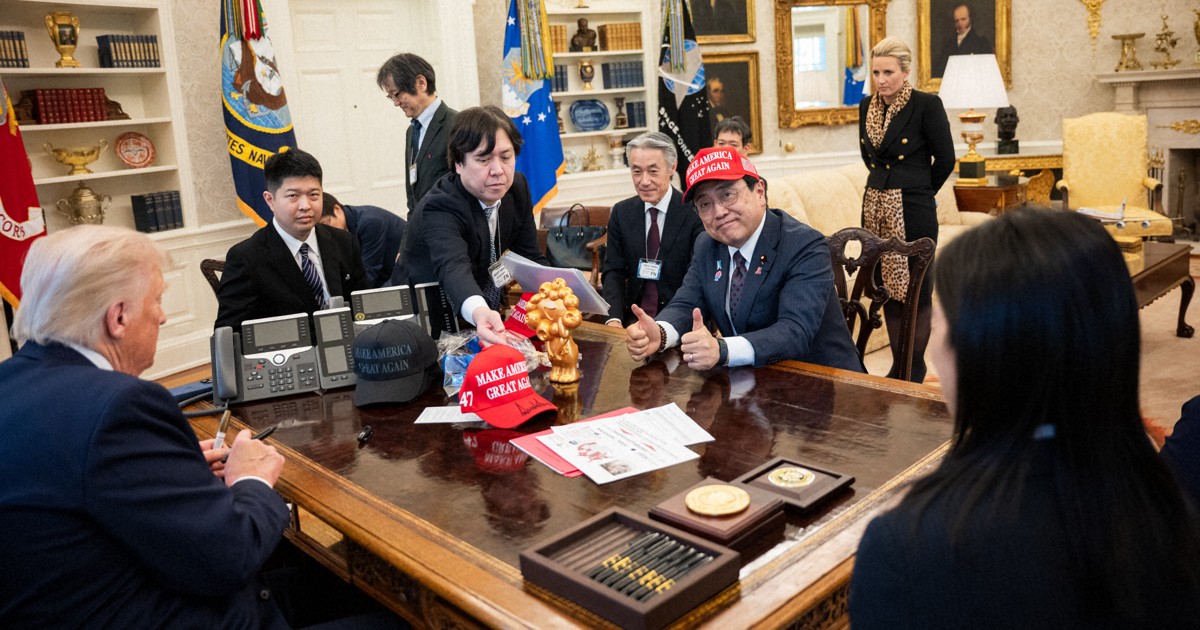 トランプ氏と赤沢氏 会談終盤は大谷翔平選手らの話題で盛り上がり