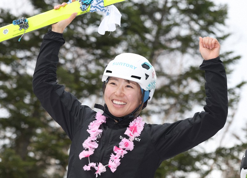 女子・上田絢加が4秒差でV スキーモ日本選手権・志賀高原大会 [写真