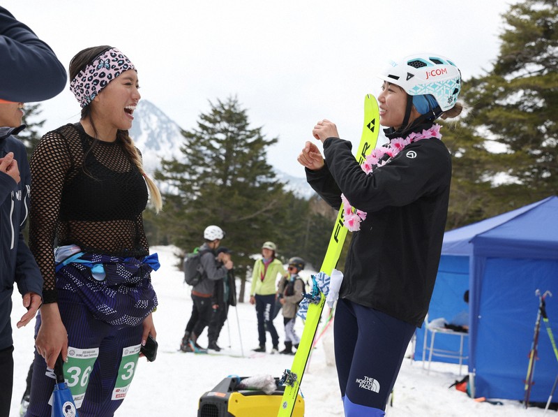 女子・上田絢加が4秒差でV スキーモ日本選手権・志賀高原大会 [写真