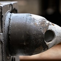 E5000形の連結器＝東京都大田区で2025年2月3日、渡部直樹撮影