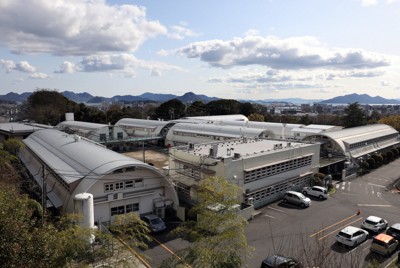 発足から50年を迎えた「放射線影響研究所」（放影研）＝広島市で2025年4月3日、佐藤賢二郎撮影