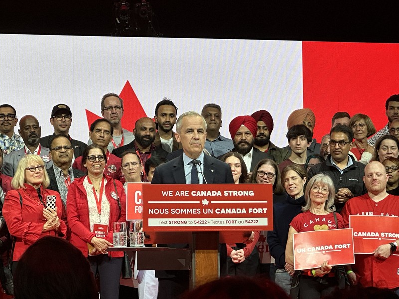 トランプ氏の分断工作許さない」 カナダ首相が選挙勝利演説 | 毎日新聞