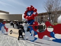 10月13日まで開催される大阪・関西万博＝記事中の写真はすべて筆者提供