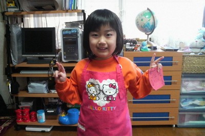 宮城県石巻市立大川小学校で津波にのまれて亡くなった只野英昭さんの長女未捺さん＝只野さん提供