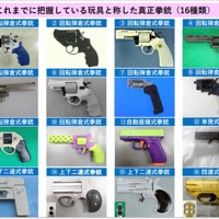 通販サイトで「おもちゃ」として拳銃販売、銃刀法違反 所持もダメ