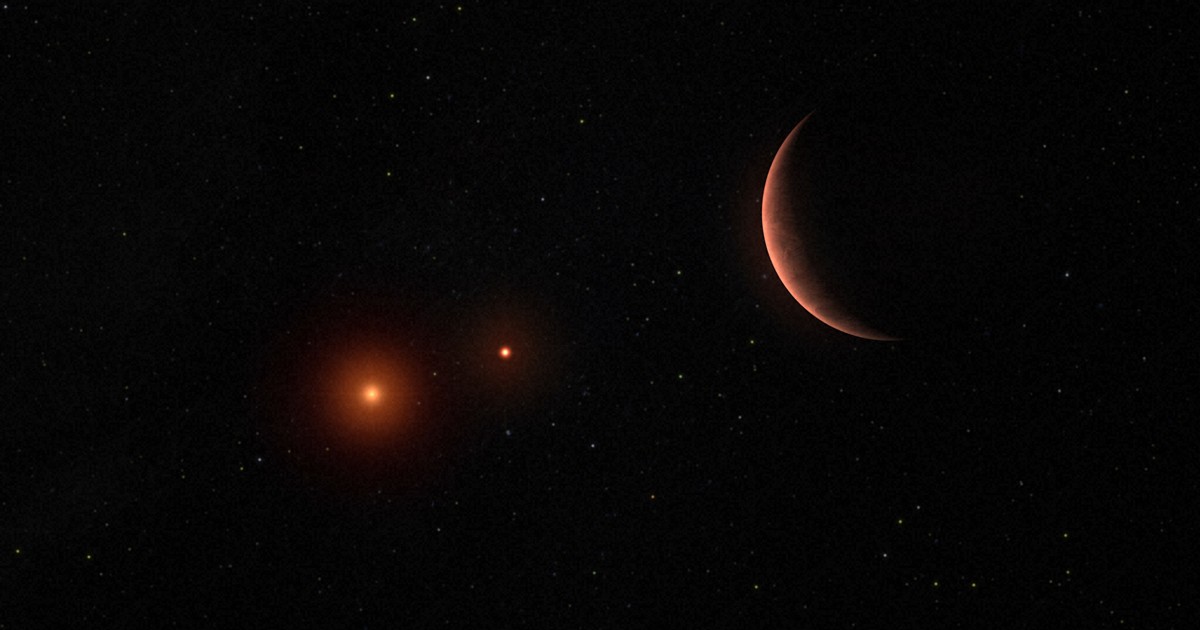 奇妙な動きの惑星発見 スター・ウォーズの世界のような連星が影響か