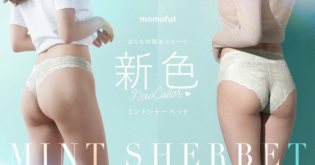 momoful 吸水ショーツ 総レース仕上げ momoful 吸水ショーツ 総レース仕上げ